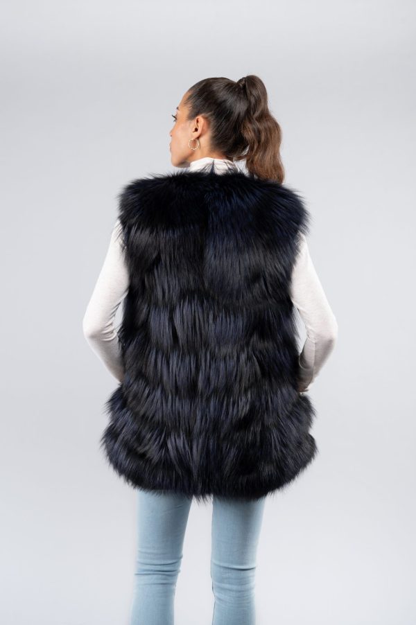 Gilet in volpe - immagine 2