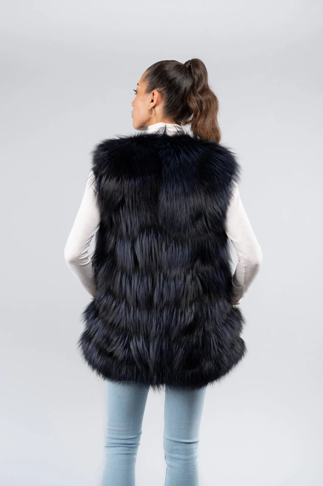 Gilet in volpe - immagine 2