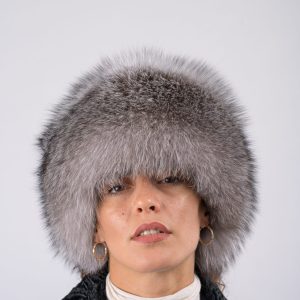Colbacco in volpe frost naturale – grigio