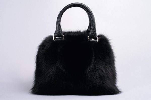 Borsa in volpe con tracolla sganciabile - immagine 3