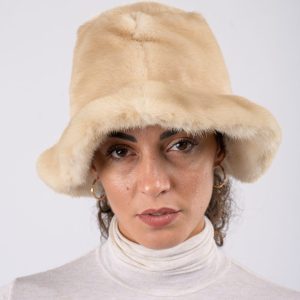 Cappello in visone - palomino