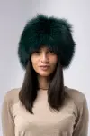 Colbacco in volpe frost – verde